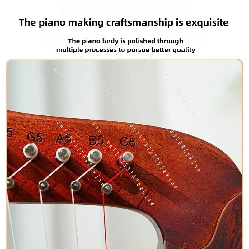 Musical Instrument Harp - Музыкальный струнный инструмент: портативная 15-тонная арфа