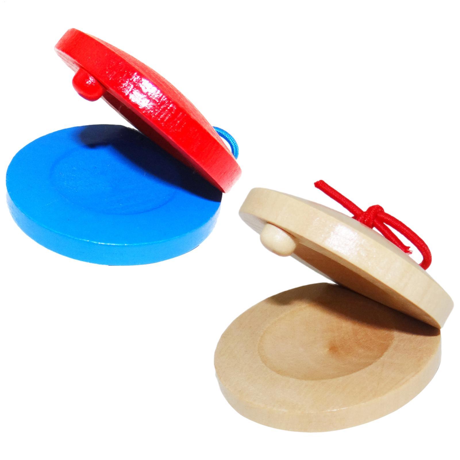 Musical Instrument For Toddlers - Деревянные кастанеты для детей, прочные маленькие