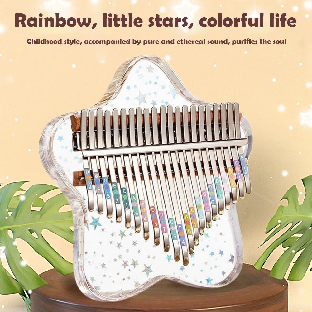 Musical Instrument Kalimba - Портативное пианино-калимба на 21/17 клавиш, кристально