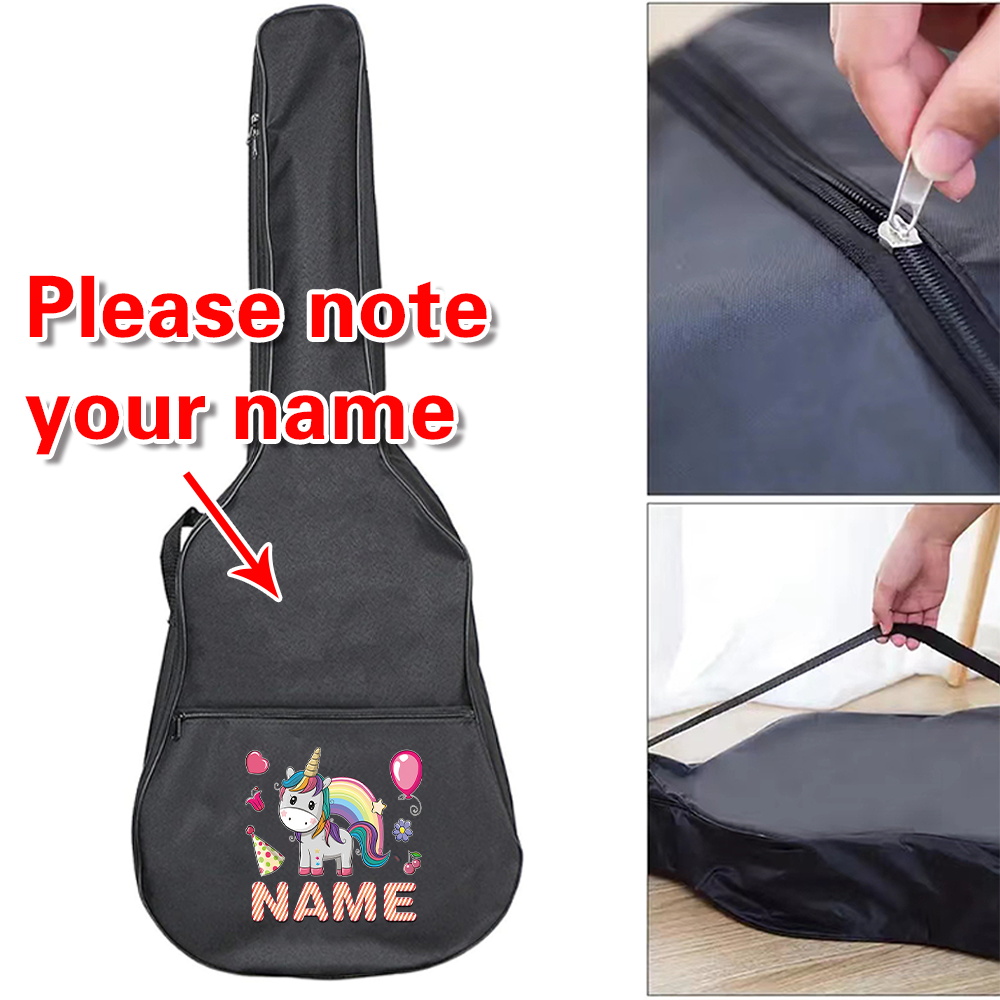 Musical Instrument Name - Сумка для гитары с индивидуальным именем,