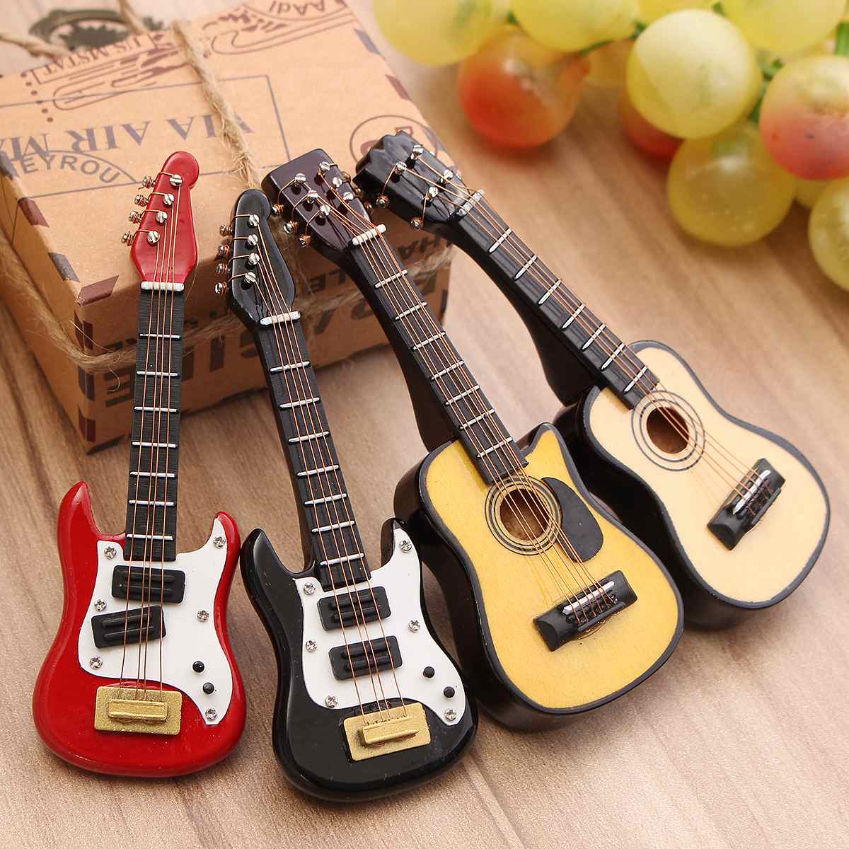 Musical Instrument Craft - 4 шт. Kiwarm модный 1/12 масштаб