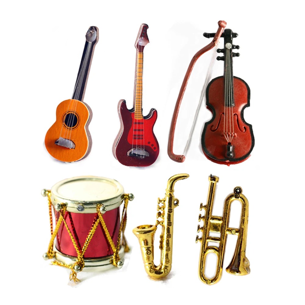 Musical Instrument Craft - 1/12 весы кукла музыкальные инструменты аксессуары