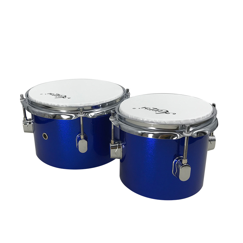 Bongo Drum Set - Синие барабаны бонго из кленового дерева