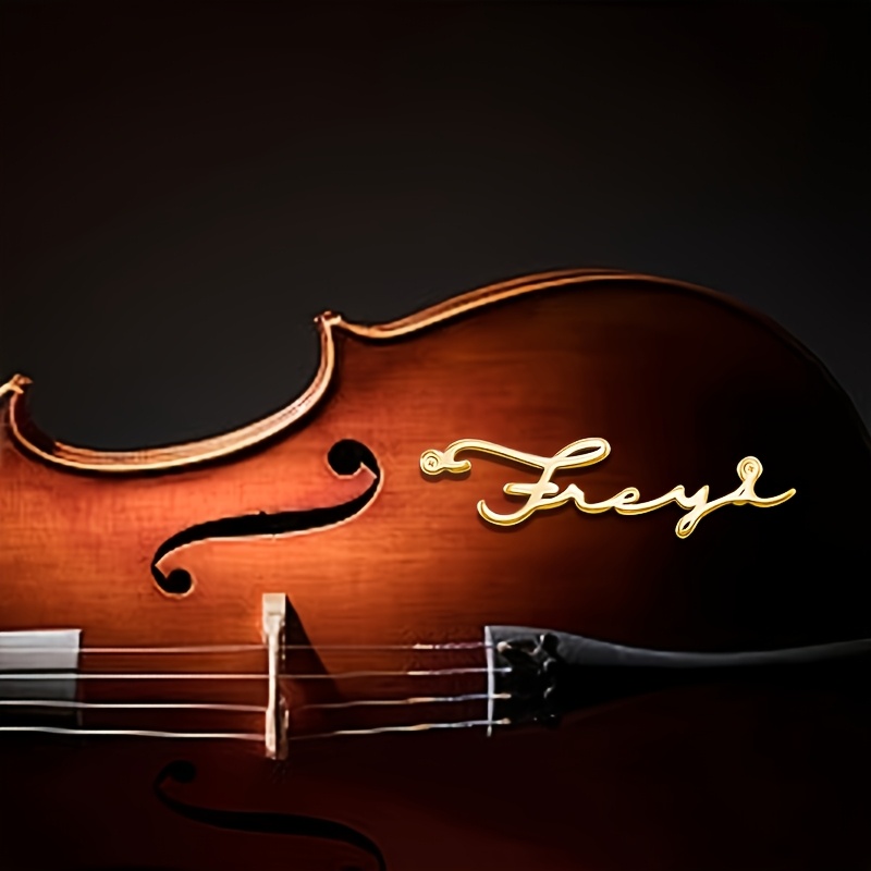 Musical Instrument Name - Декоративные таблички с именами на заказ,