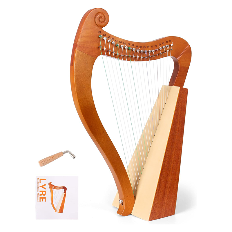 Musical Instrument Harp - 15 19-струнная мини-арфа, лира, фортепиано, твердый