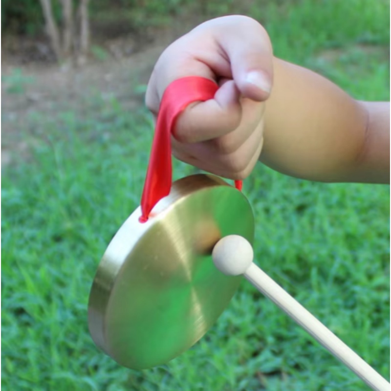 Musical Instrument For Toddlers - 1 шт. ручной гонг с деревянной