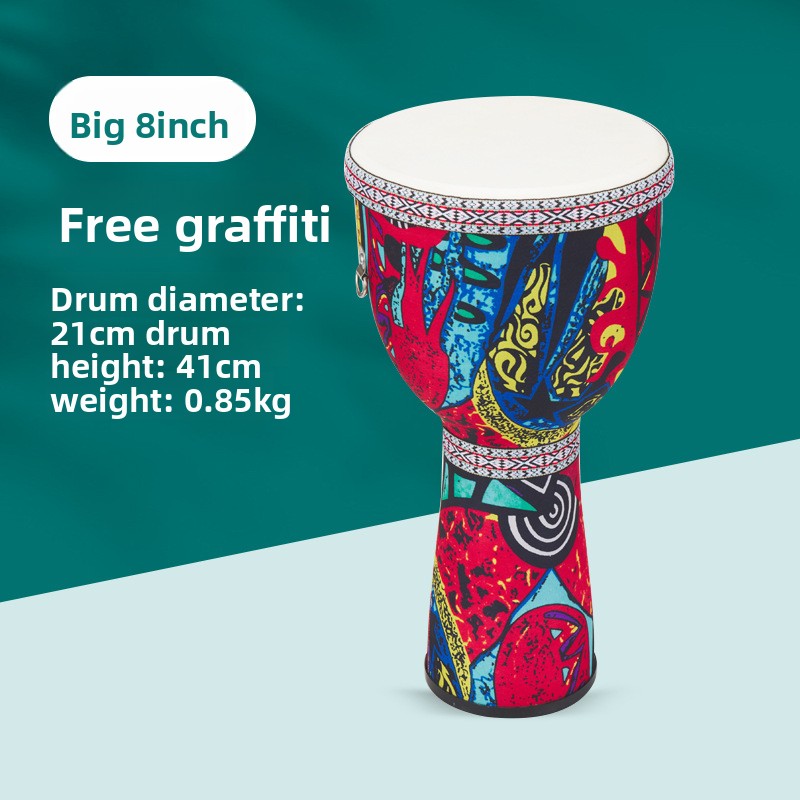 8-дюймовый африканский большой – обзор и цена Bongo Drum Set