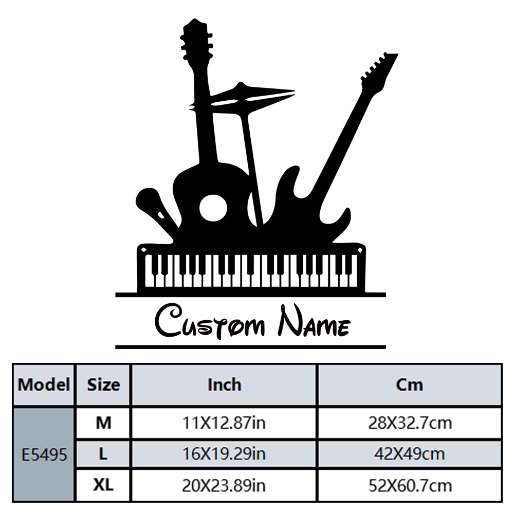 1 шт. Наклейка на стену с музы – обзор и цена Musical Instrument Name