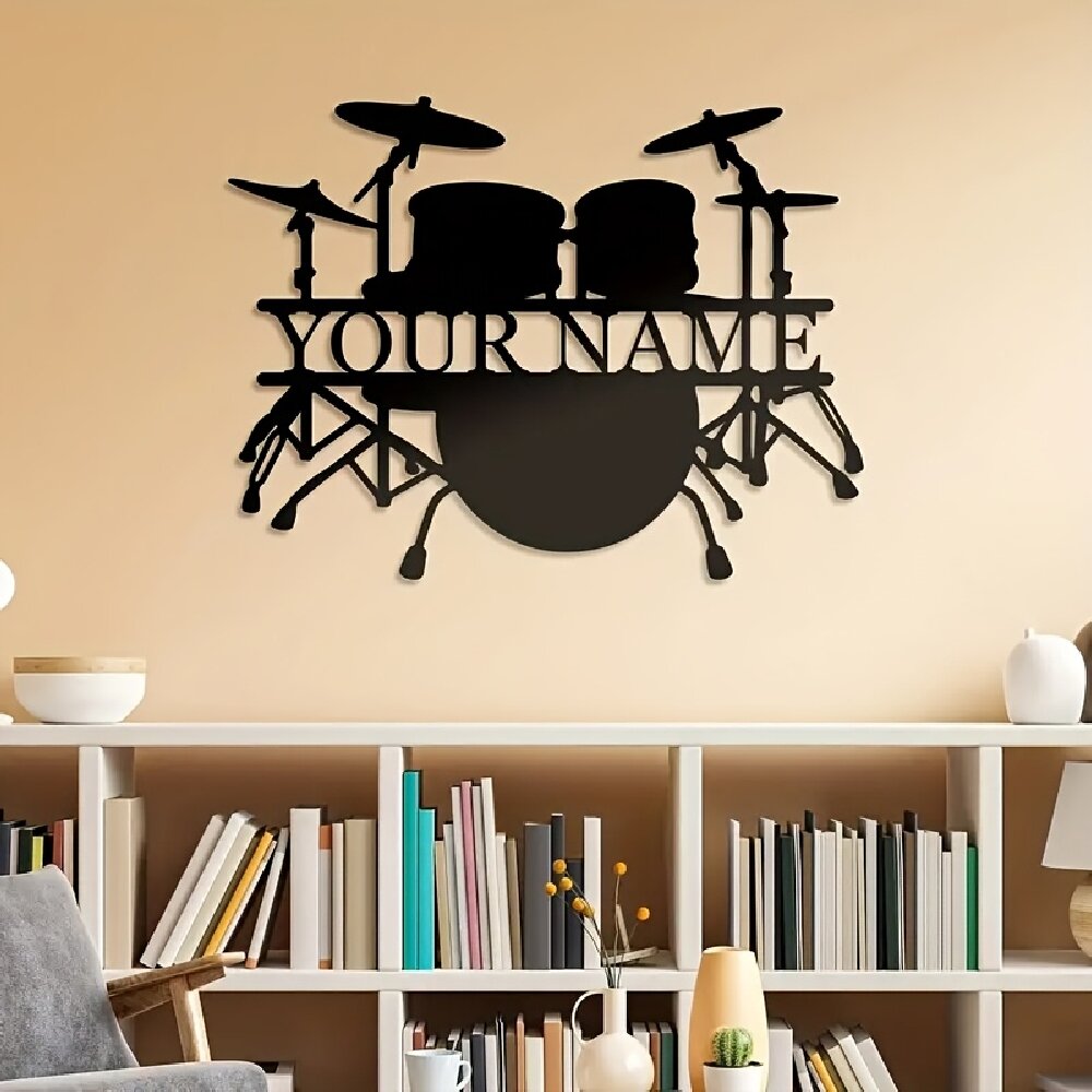 Металлическая настенная таблич – обзор и цена Musical Instrument Name