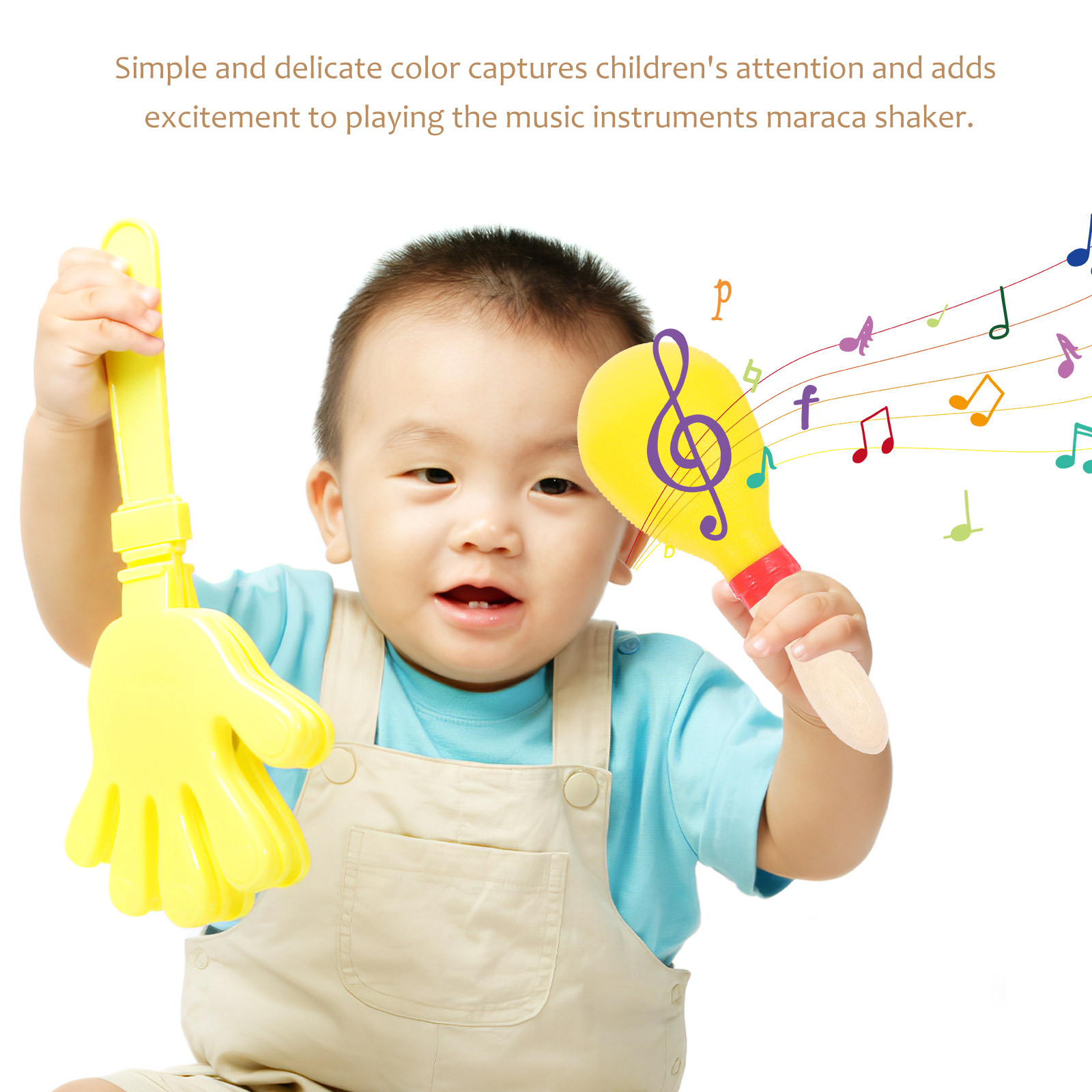 1 пара деревянных маракасов-ше – обзор и цена Musical Instrument For Toddlers