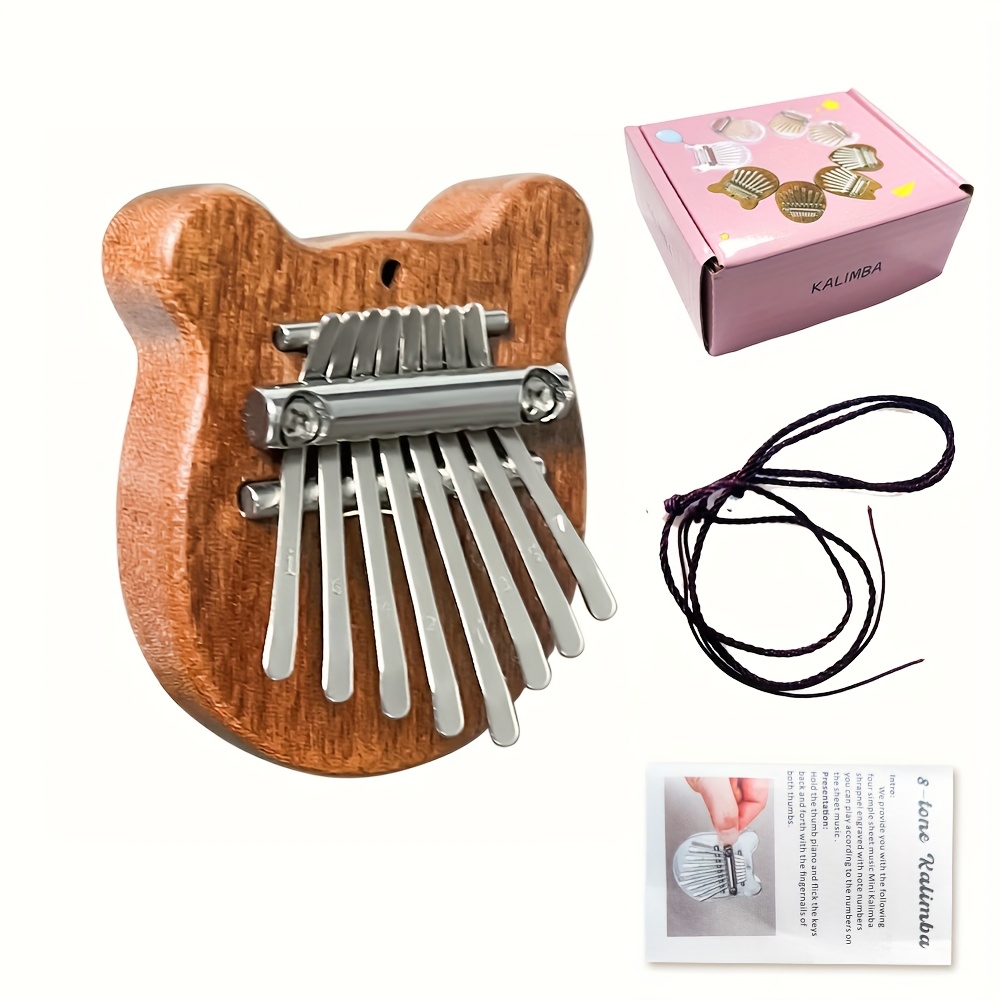 8-клавишное мини-деревянное пи – обзор и цена Musical Instrument Kalimba