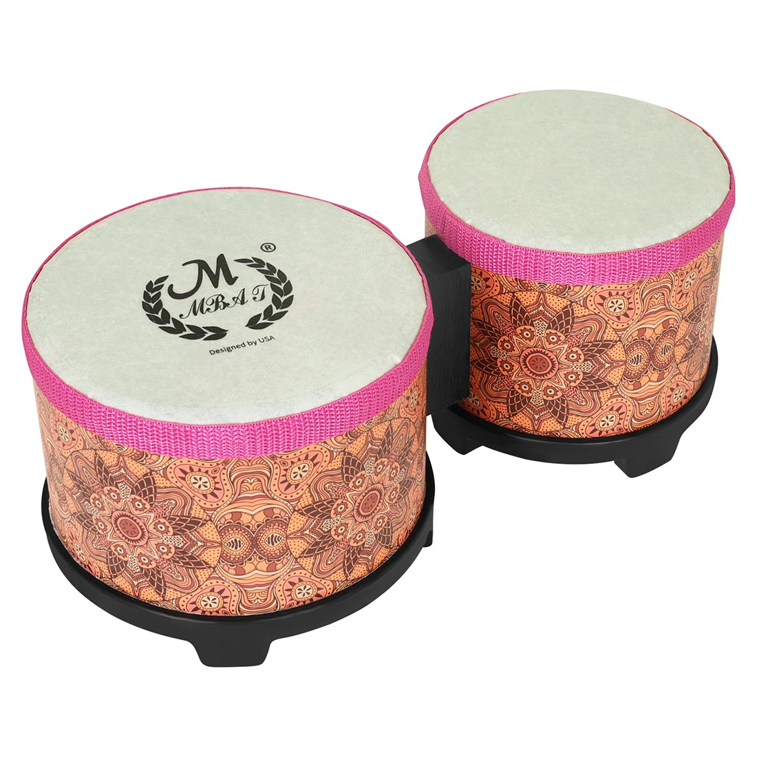 Бонго-барабаны M MBAT, 5-дюймо – обзор и цена Bongo Drum Set