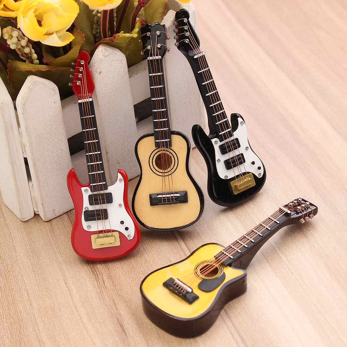 4 шт. Kiwarm модный 1/12 масшт – обзор и цена Musical Instrument Craft