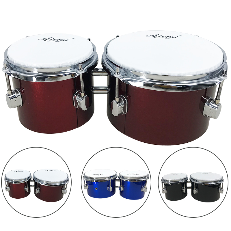 Синие барабаны бонго из кленов – обзор и цена Bongo Drum Set