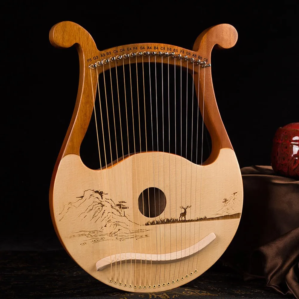Высокое качество 19-струнная л – обзор и цена Musical Instrument Harp