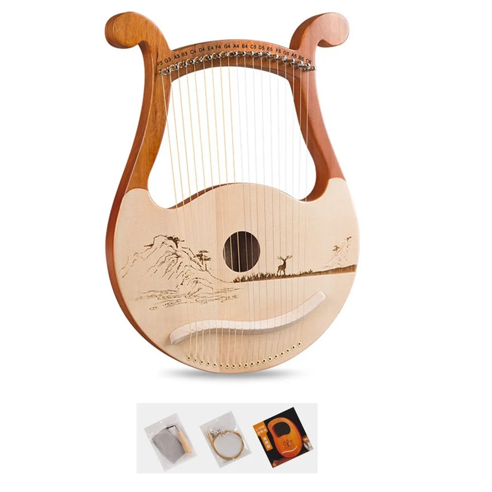 Высокое качество 19-струнная л – обзор и цена Musical Instrument Harp
